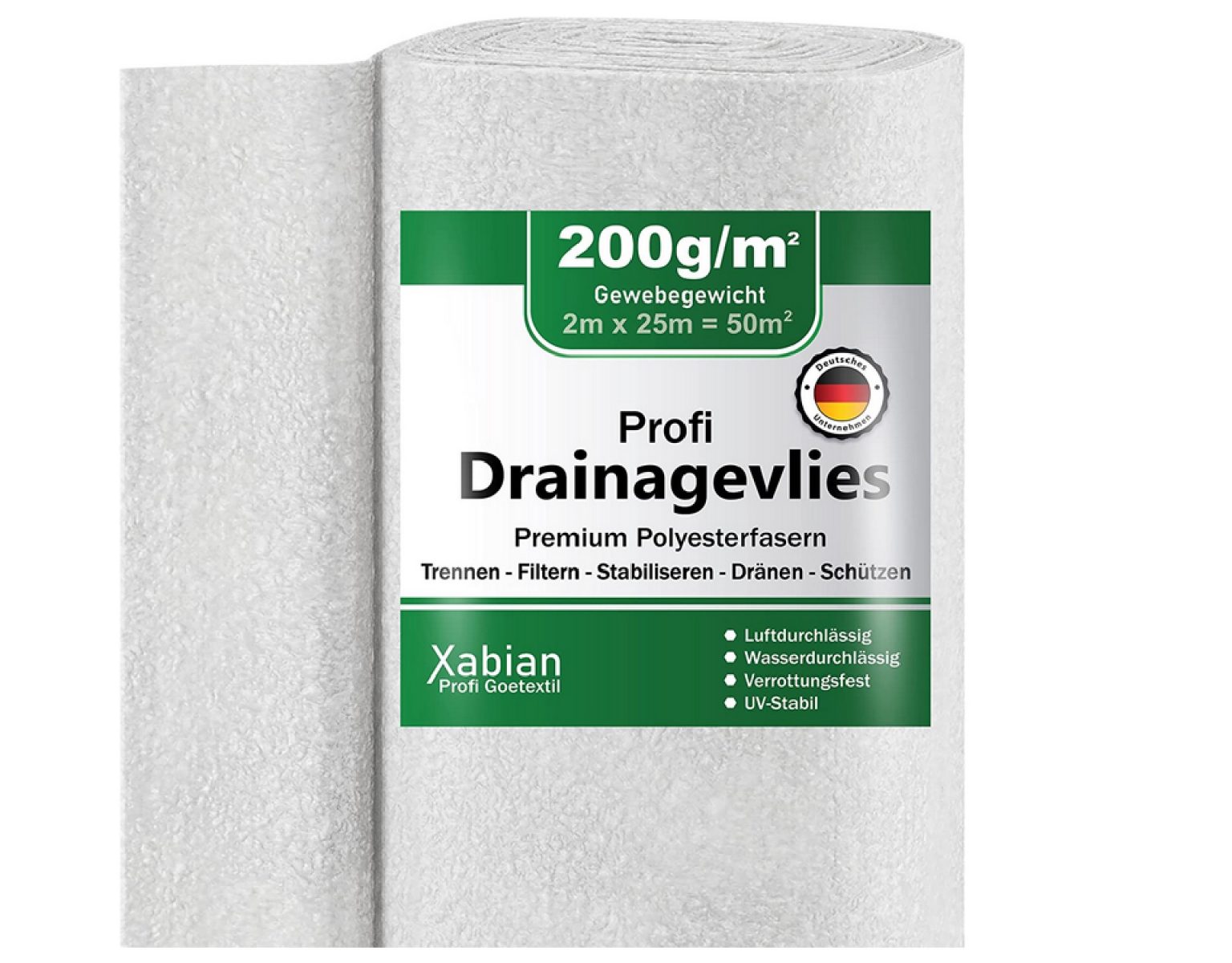 Ouate 100% Polyester 200g/m² Aerofilter 2m X 1m (2m²) Épaisseur 20mm - Molleton Rembourrage Matelassage Lavable